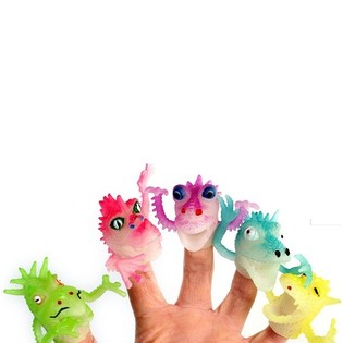 FANTOCHES DE DEDO MONSTROS (48 un.)