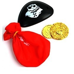 Conjunto de Pirata para T&ocirc;mbola (48 un.)