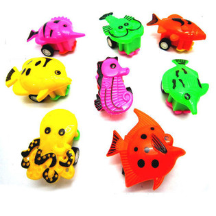 Peixes de Fric&ccedil;&atilde;o Pull Back (48 un.)