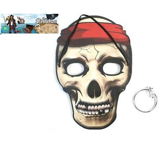 M&Aacute;SCARA DE PIRATA COM BRINCO (24 unid.)