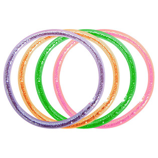 4 Pulseiras de Purpurina para Oferta (12 un.)