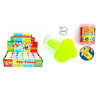Putty Slime Cores Neon em Expositor (24 un.)