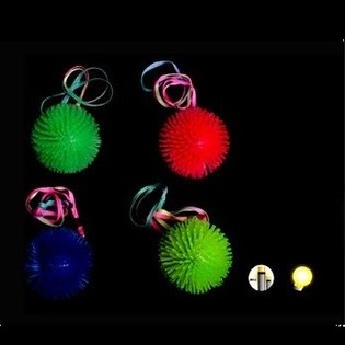 BOLAS DE PICOS LED LUMINOSAS PARA O PESCO&Ccedil;O EM EXPOSITOR (12 un.)