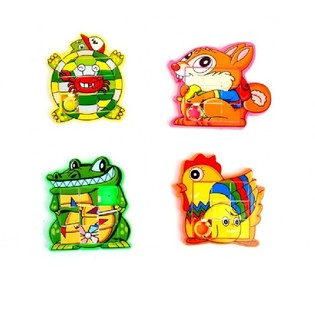 MIX Puzzles Deslizantes Animais (48 un.)