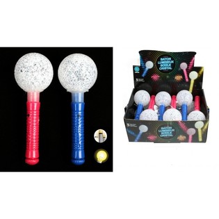 BAST&Otilde;ES LED LUMINOSOS COM BOLA EM DISPLAY (12 un.)