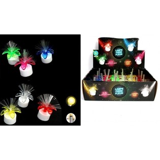 FLORES LED LUMINOSAS EM EXPOSITOR (24 un.)