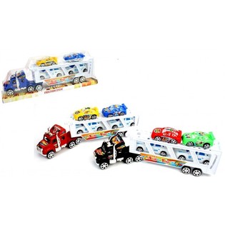 Cami&atilde;o Grande com 4 Carros em Blister (6 un.)