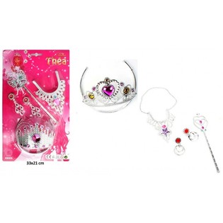 SET DE BRINCAR DE PRINCESA EM CART&Atilde;O (6 un.)