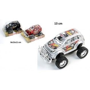 Carros 4x4 de Fric&ccedil;&atilde;o em Blister (12 un.)