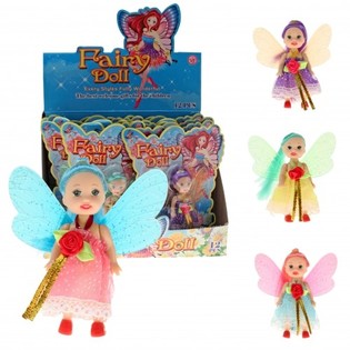 Boneca Fada em Cart&atilde;o em Expositor (12 un.)