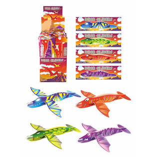 Avi&otilde;es Planadores Fighter Gliders &ndash; Dinossauro em Display (48 un.)