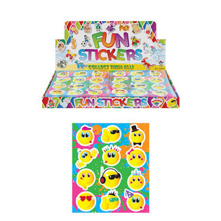 AUTOCOLANTES DIVERTIDOS &ndash; MODELO: SMILEYS (120 unid.)