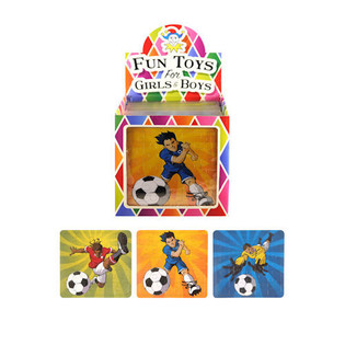 PUZZLE &ndash; FUTEBOLISTAS, 13 x 12 cm EM EXPOSITOR (108 un)