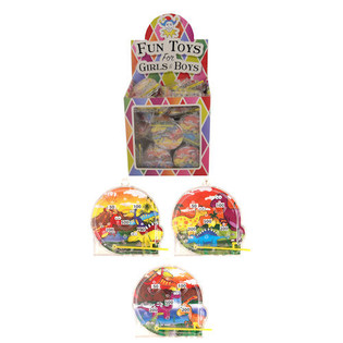 Mini Pinball Dinossauro para Brindes em Expositor (108 un.)
