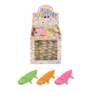 Borrachas Modelo: Crocodilo em Expositor (84 unid.)