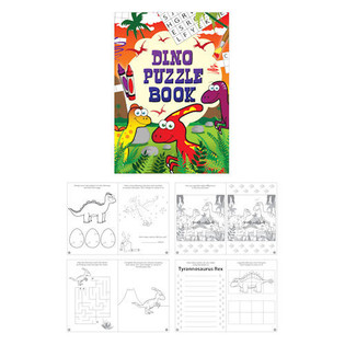 Livro de Puzzles de Dinossauros (Lote de 48) | B2B