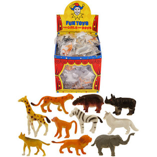 Animais da Selva para T&ocirc;mbola em Display (84 un.)