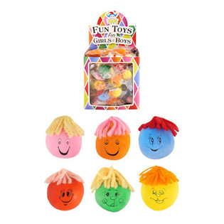 BOLAS MALE&Aacute;VEIS COM CARAS EM DISPLAY (84 un)