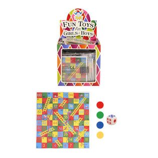 JOGO SERPENTES E ESCADAS EM DISPLAY (72 un.)