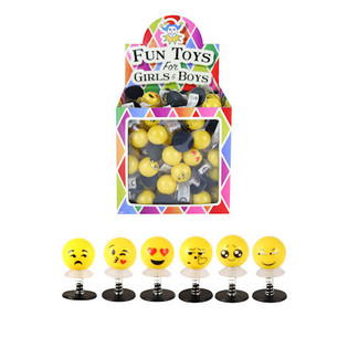 SMILEYS SALTITANTES EM EXPOSITOR (84 un.)
