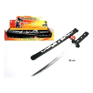 Espada Ninja grande em expositor (12 un.)