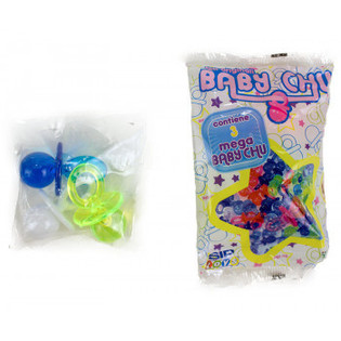 3 Chupetas Grandes BABY CHU em Blindbag (24 un.)