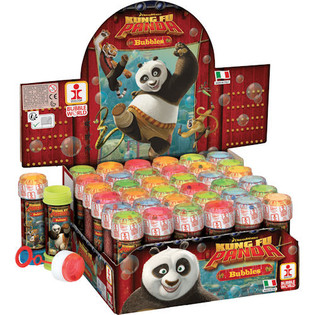 BOLAS DE SAB&Atilde;O KUNG FU PANDA, 60ML EM DISPLAY (36 un.)