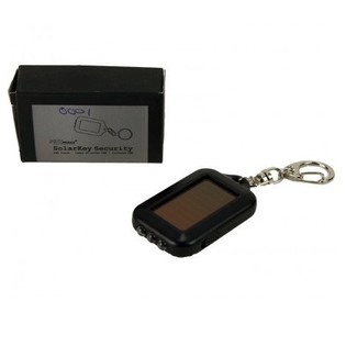 PORTA-CHAVES SOLAR COM LUZ LED - PRETO (20 un.)
