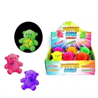 Ursos Puffer Luminosos em Display (12 un.)