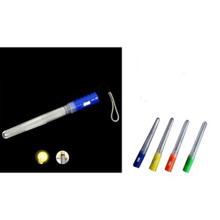 BAST&Otilde;ES LUMINOSOS MULTICOR, 18 cm de comprimento (24 un.)