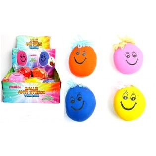Bolas Antistress Grandes Alegres em Expositor (12 un.)