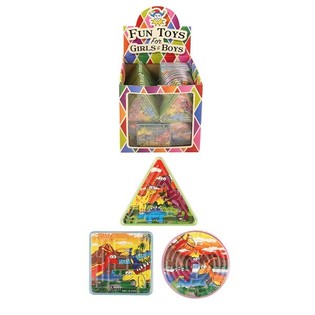 Jogos de paci&ecirc;ncia &ndash; Modelo: Dinossauros em expositor (96 unid.)