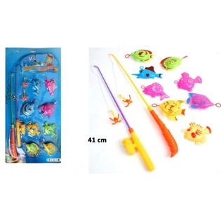 MEGA CONJUNTO DE PESCA EM CART&Atilde;O (12 unid.)