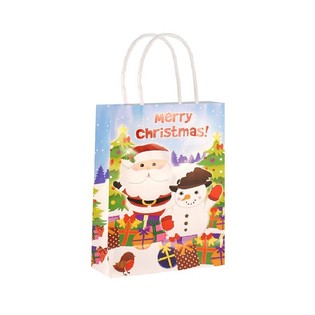 Sacos de Presente MERRY CHRISTMAS 14x21x7 cm (24 un.)