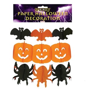 Guirlandas Decorativas de Halloween Mistas &ndash; 300 cm (6 un.)
