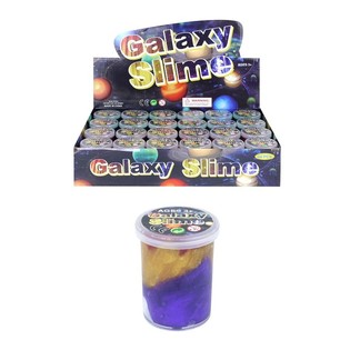 SLIME GALAXY MULTICOLOR EM BARRIL EM EXPOSITOR (24 un.)