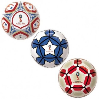 Bolas de Futebol Mundial &Oslash;14 cm. (12 un.)
