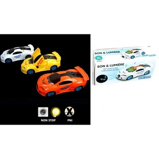 Carro de Pol&iacute;cia Bump & Go com Luzes e Som (1 un.)