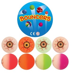 Mix de Bolas Saltitonas com Olhos, &Oslash;3,3 cm (100 un.)