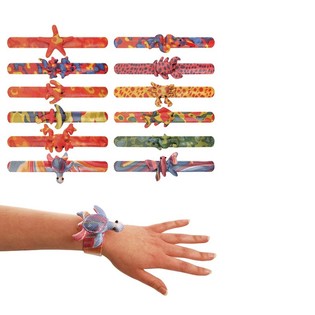 Pulseiras Slap de Animais (12 un.)