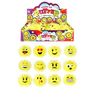Bolas Puffer Smili Luminosas em Display (12 un.)