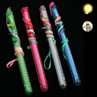 BAST&Otilde;ES LUMINOSOS LED, 21 CM COMPRIMENTO (48 un.)