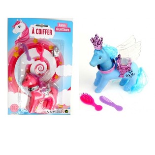 Conjunto de Unic&oacute;rnio 2 Pe&ccedil;as com Pente (24 unid.)