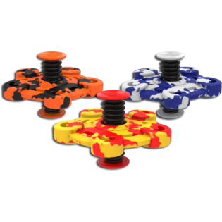 SPRINGING FLIP SPINNER - Com Estampado | MIX CORES (10 unid.)