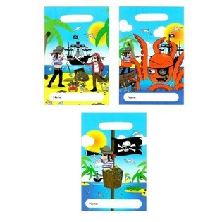 SACOS DE BRINDES &ndash; PIRATAS 23x15 cm (144 un.)