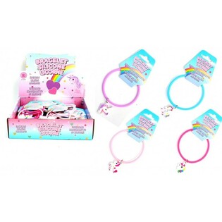 Pulseiras de Unic&oacute;rnio em Expositor (48 un.)