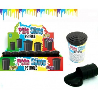 Slime Preto em Barril (80g) em Expositor (24 unid.)