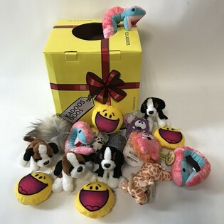 50 Bonecos de Peluche em Caixa de Presente "Lucky Dip"