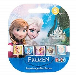 PULSEIRAS FROZEN COM 5 CHARMS INTERCAMBI&Aacute;VEIS (24 un.)