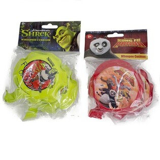 Pack de 2 Almofadas de Puns SHREK / KUNG FU PANDA (12 packs x 2)